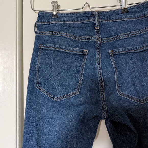 High-Waisted Vintage Slim Jeans 6 Petite (2 Pairs) 1 Blue 1 Black - Picture 10 of 12